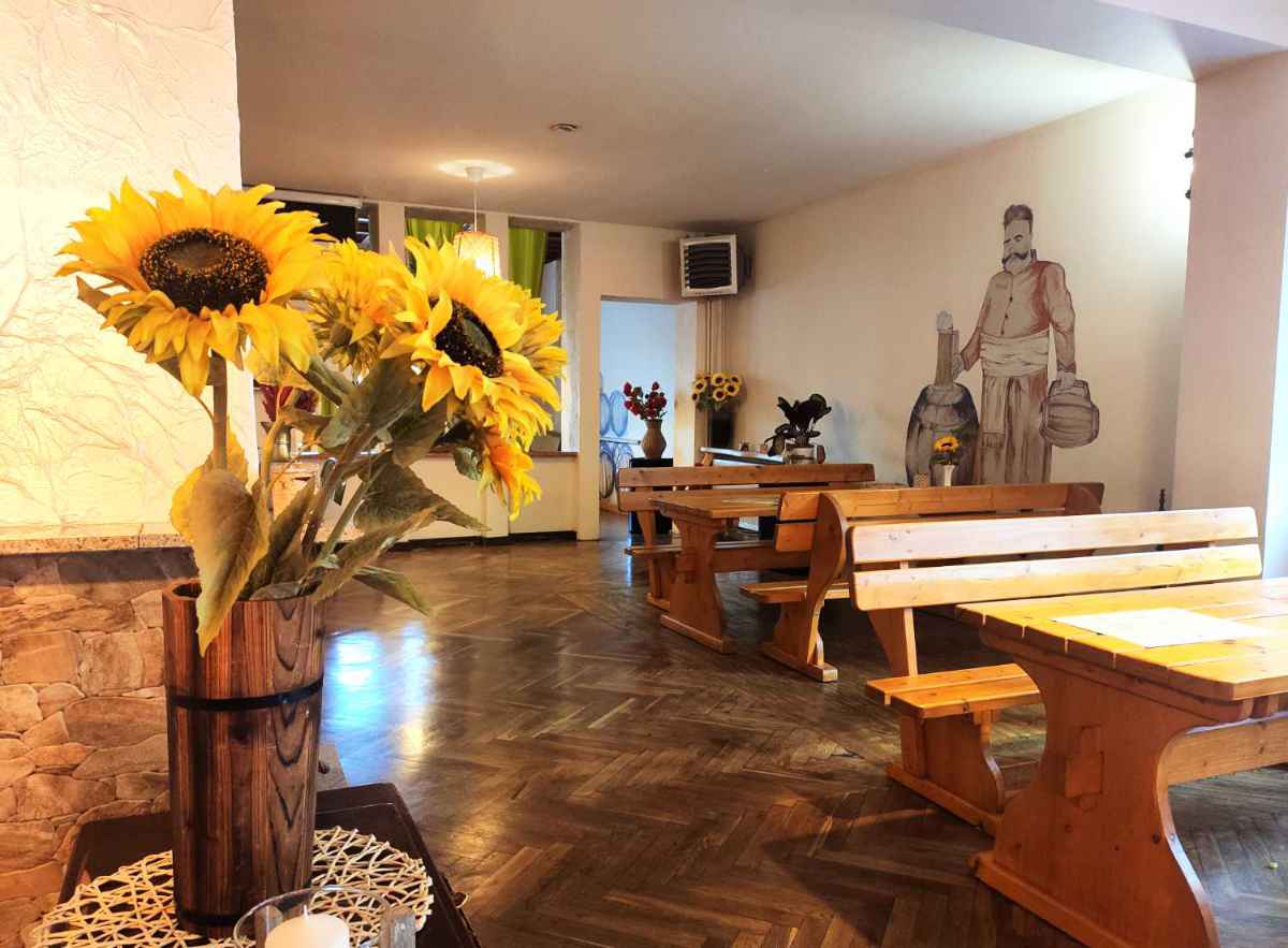Sala Restauracji i Pizzerii Baryt